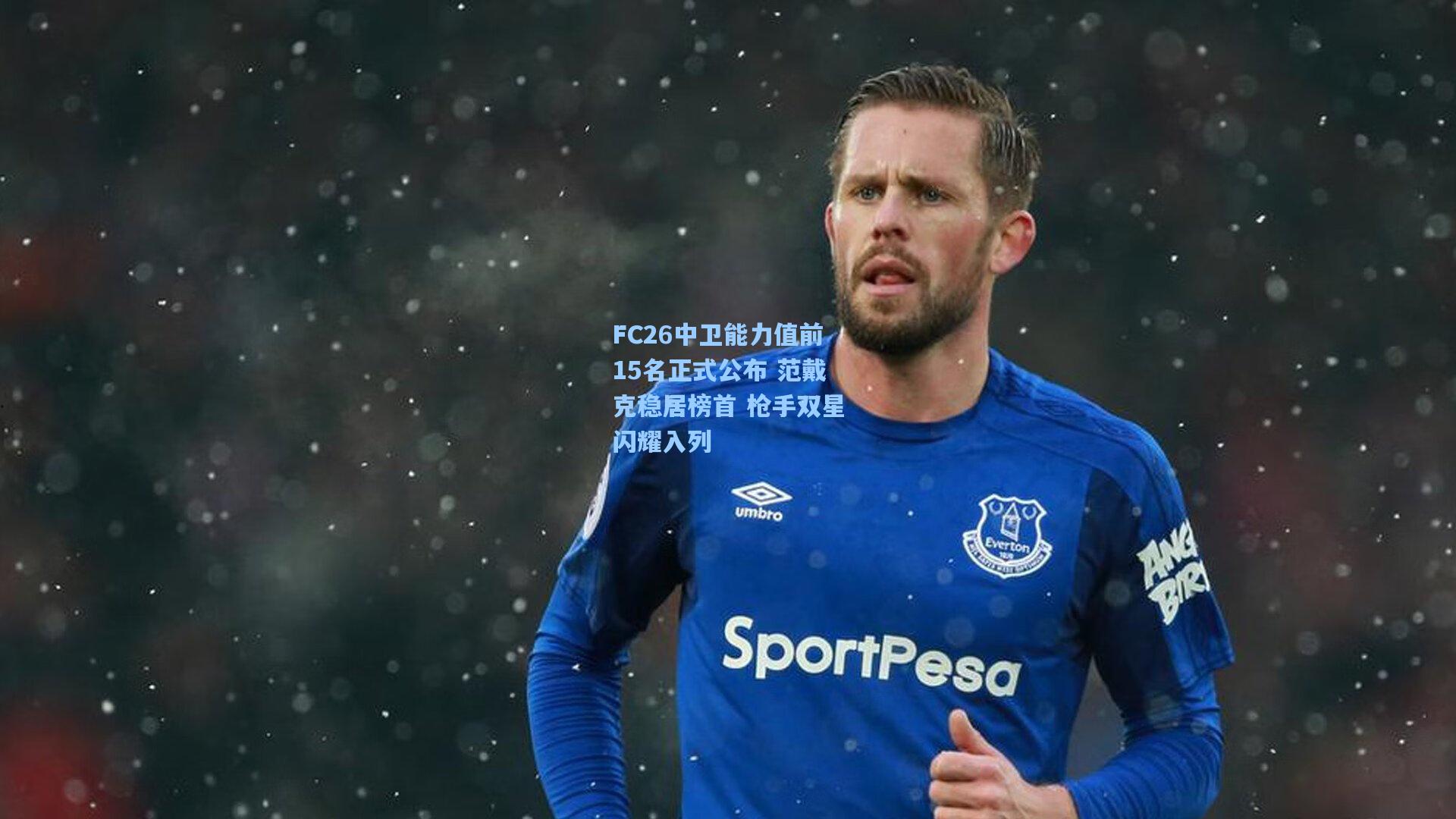 FC26中卫能力值前15名正式公布 范戴克稳居榜首 枪手双星闪耀入列